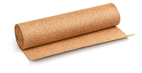 Пробковая подложка в рулоне, 1.7 мм (10 м²)